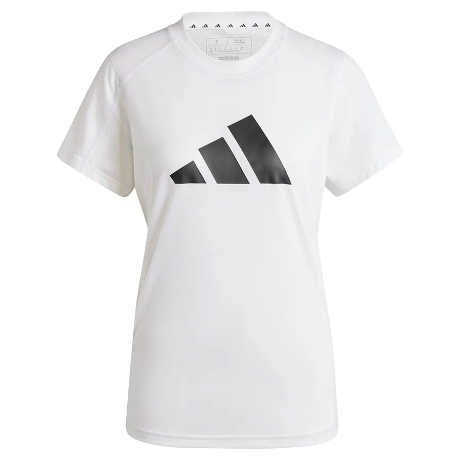 Imagen 3 de 4 de Remera adidas Train Essentials Big Performance Logo-BLANCO