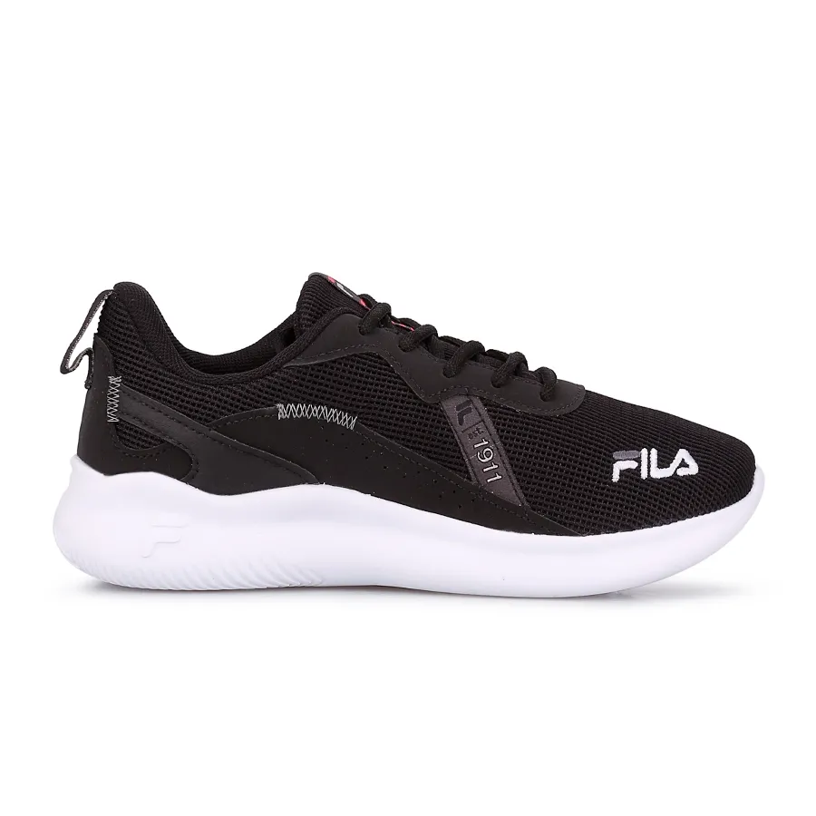 Imagen 3 de 5 de Zapatillas Fila Shine Mujer-NEGRO/ROSA/BLANCO