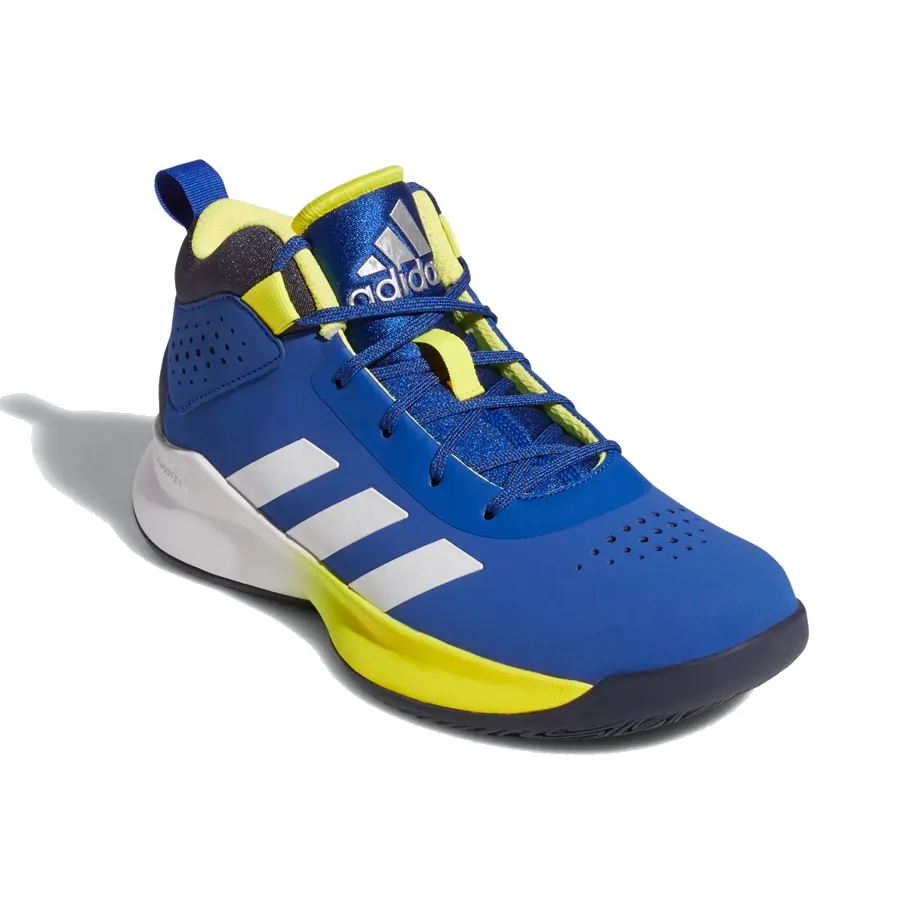 Imagen 1 de 6 de Zapatillas adidas Cross Em Up 5 Wid-AZUL/AMARILLO/BLANCO