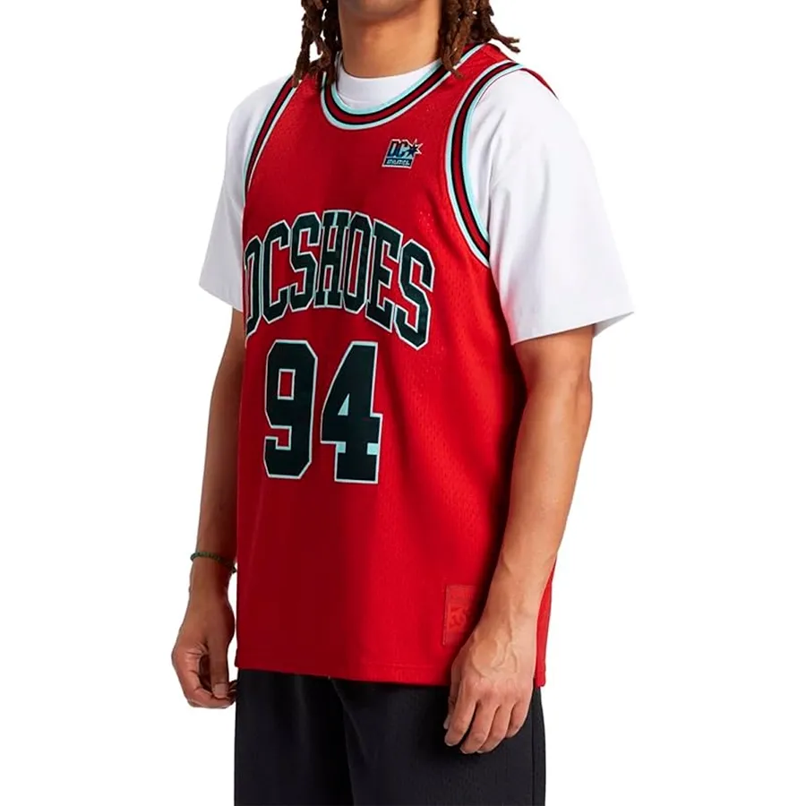 Imagen 1 de 5 de Musculosa Dc Shi Town-ROJO/NEGRO