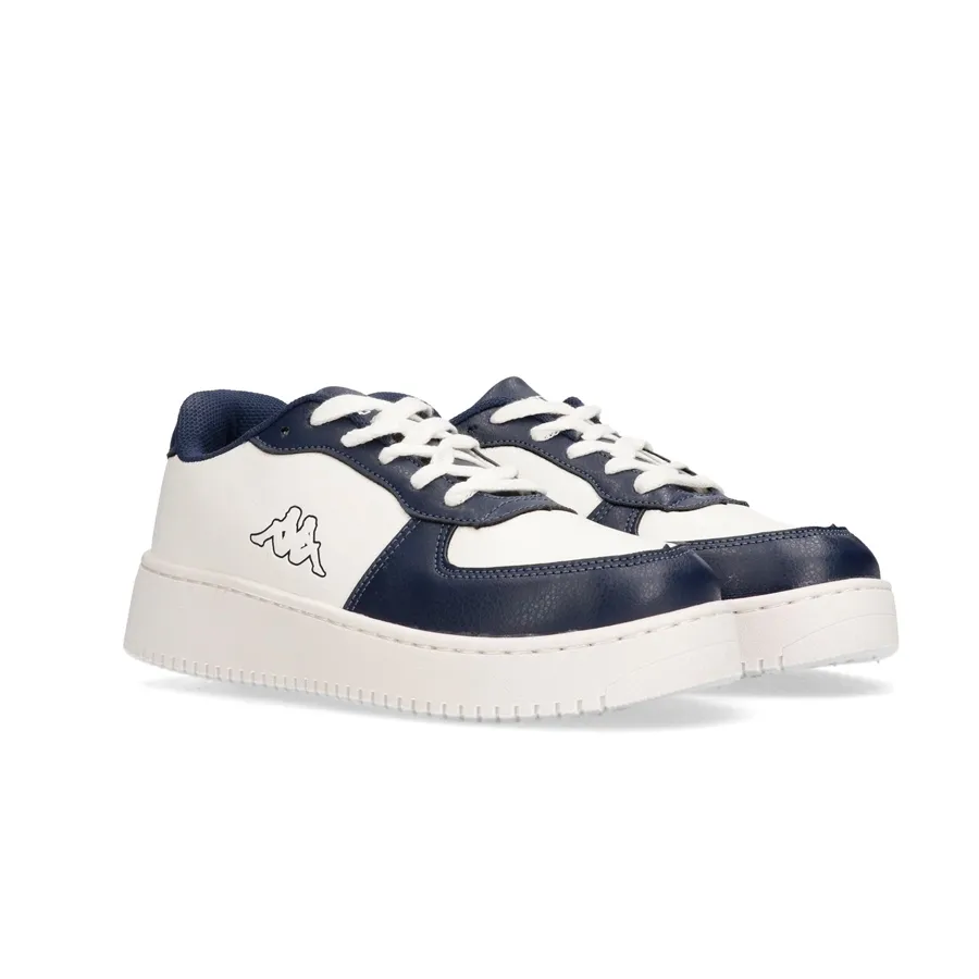 Imagen 1 de 5 de Zapatillas Kappa Logo Linate Kid-BLANCO/AZUL