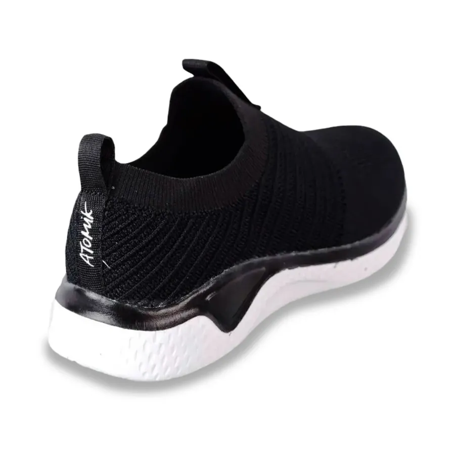 Imagen 1 de 4 de Zapatillas Atomik Monaco-NEGRO/BLANCO