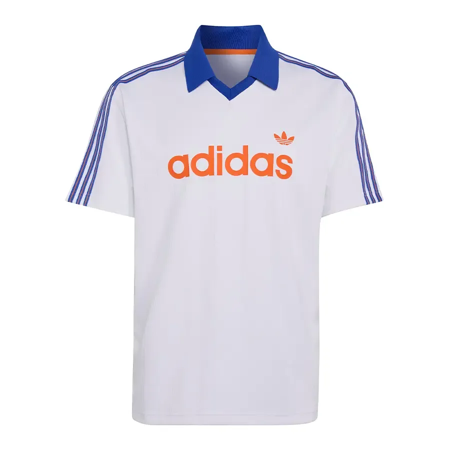 Imagen 2 de 5 de Camiseta adidas originals Drop Needle-BLANCO/AZUL/NARANJA