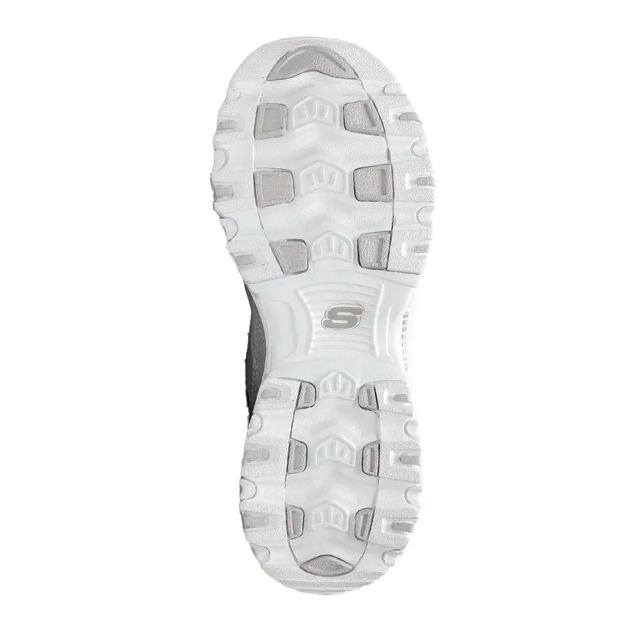 Imagen 3 de 4 de Zapatillas Skechers D'Lites Fresh Start-BLANCO/PLATA