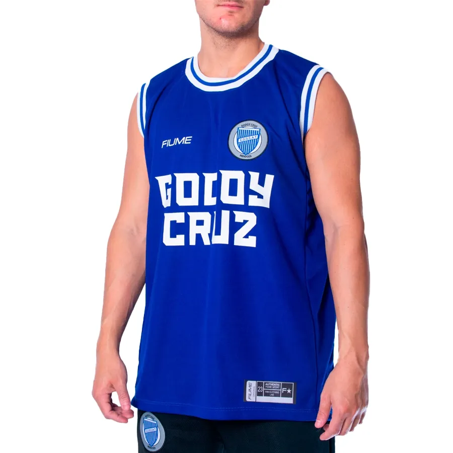 Imagen 0 de 3 de Musculosa Fiume Sport Basquet Godoy Cruz-AZUL