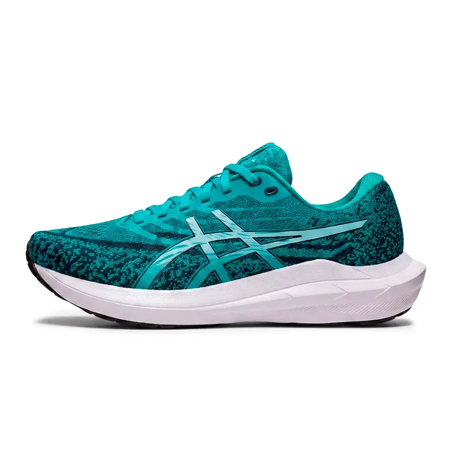Imagen 1 de 4 de Zapatillas Asics Gel Nogoya 7-VERDE AGUA/NEGRO