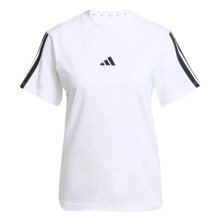 Imagen 3 de 4 de Remera adidas Essentials 3 Stripes-BLANCO