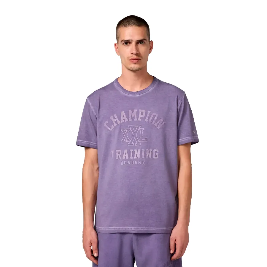 Imagen 0 de 3 de Remera Champion Efecto Lavado-VIOLETA