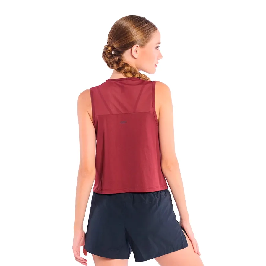Imagen 2 de 6 de Musculosa Saucony Stopwatch Crop Tank-VINO