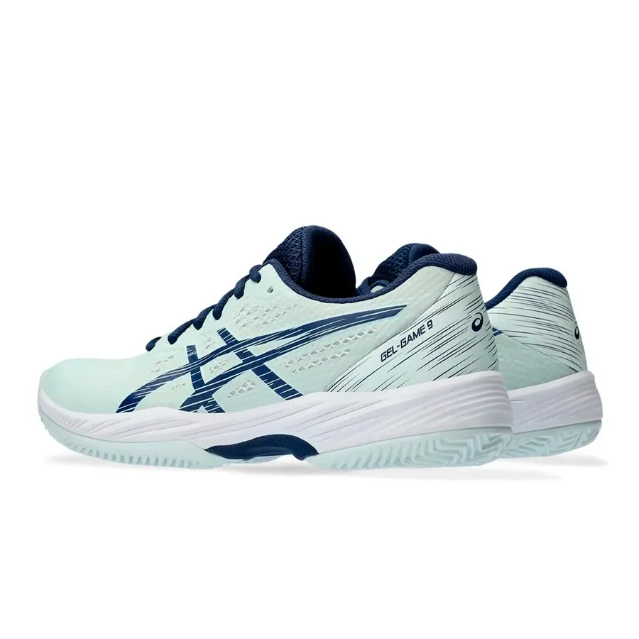 Imagen 3 de 7 de Zapatillas Asics Gel-Game 9 Clay-CELESTE/MARINO
