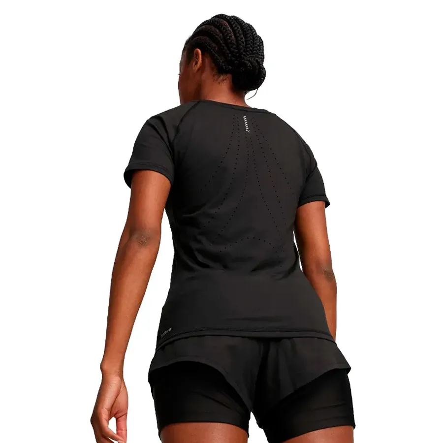 Imagen 3 de 4 de Remera Puma Run Cloudspun-NEGRO