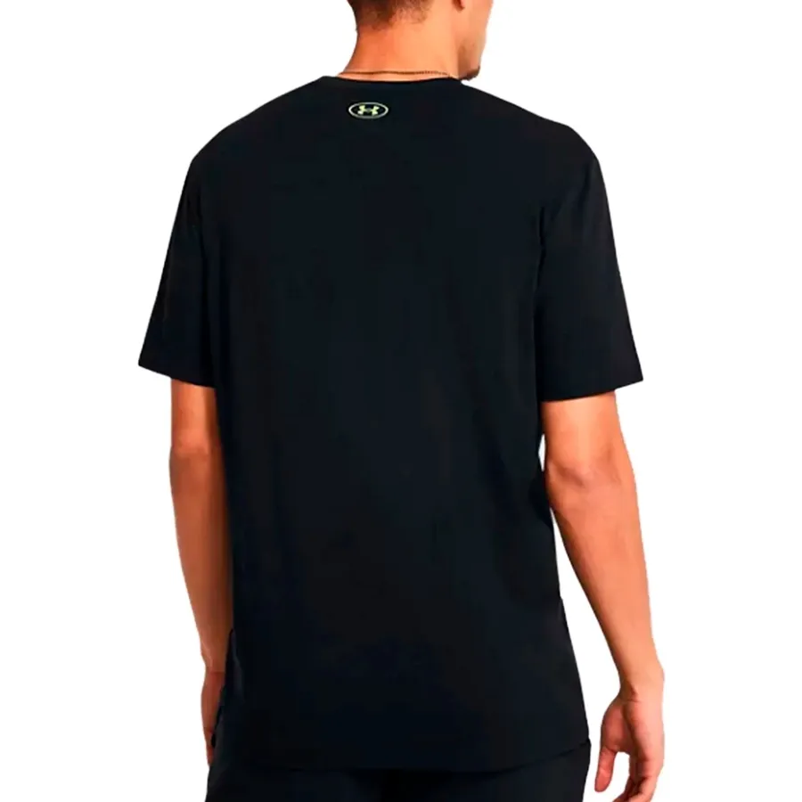 Imagen 1 de 2 de Remera Under Armour Vintage Logo-NEGRO
