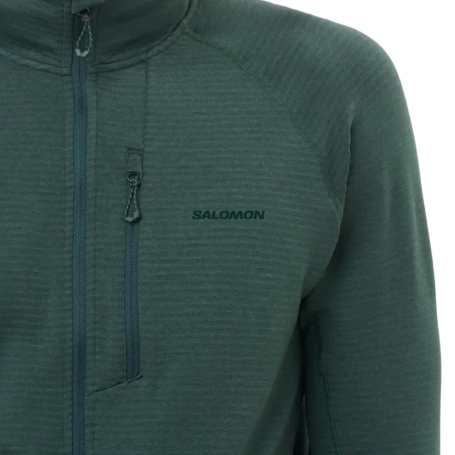 Imagen 5 de 8 de Buzo Salomon Essentials Lightwarm-VERDE OSCURO