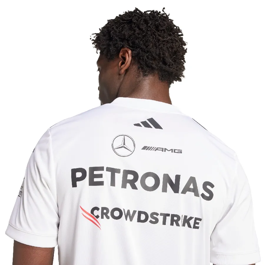 Imagen 4 de 5 de Camiseta adidas De Piloto Mercedes - AMG Petronas F1 Team-BLANCO