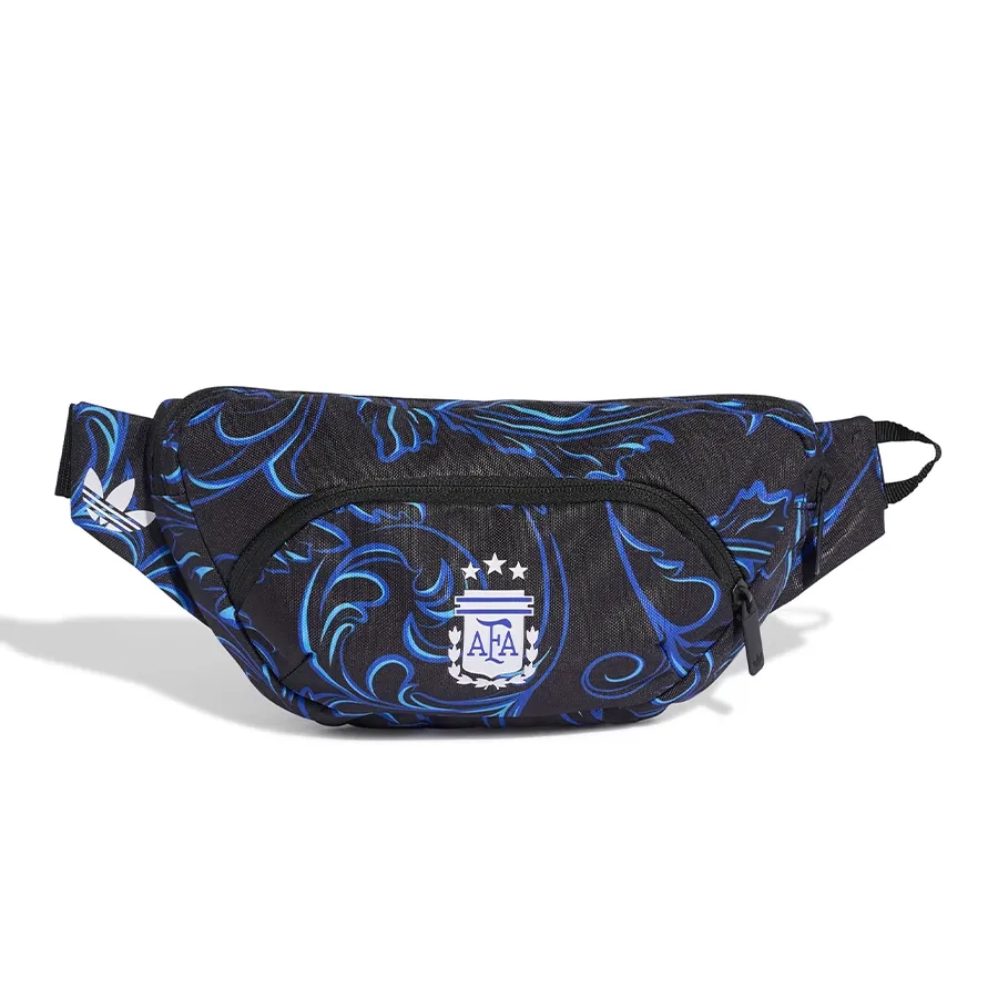 Imagen 0 de 5 de Riñonera adidas originals Selección Argentina 26-NEGRO/AZUL/CELESTE