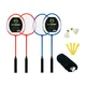 set-badminton-22-sixzero-AZUL/ROJO
