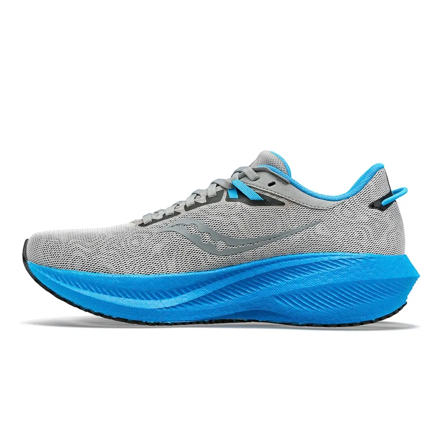 Imagen 2 de 5 de Zapatillas Saucony Triumph 21-GRIS/CELESTE