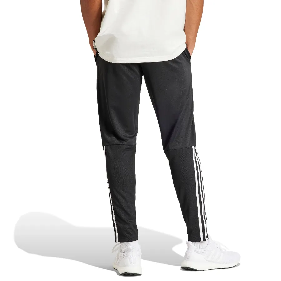 Imagen 2 de 5 de Pantalón adidas Sereno Regular 3 Tiras-NEGRO/BLANCO