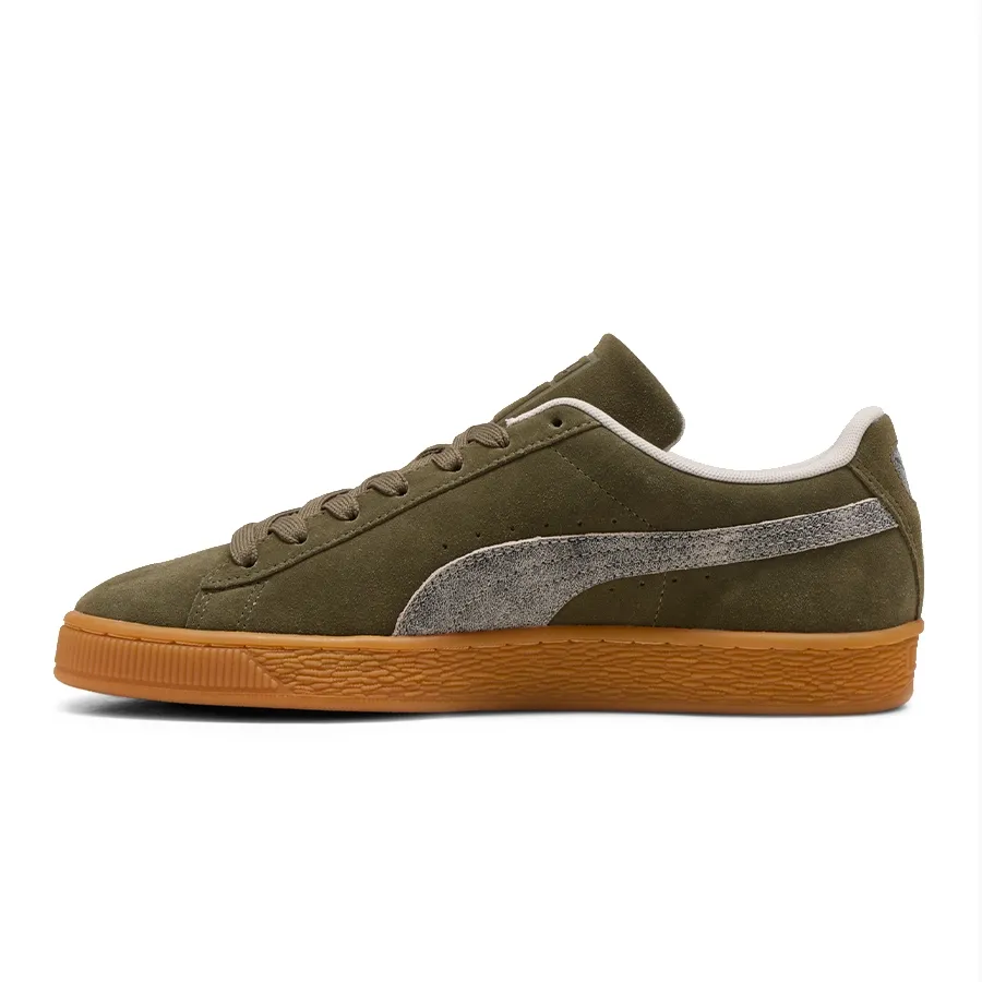 Imagen 2 de 5 de Zapatillas Puma Suede Reward-VERDE/GRIS