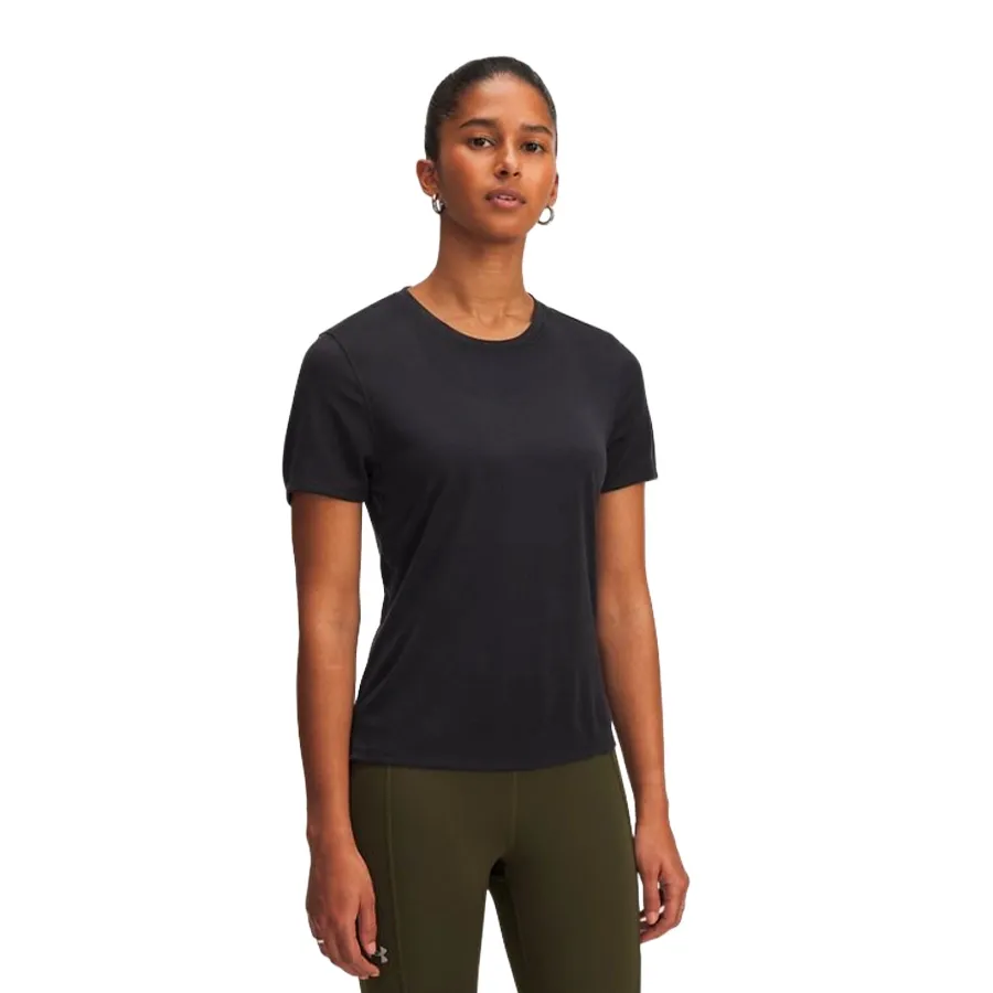 Imagen 0 de 2 de Remera Under Armour Launch Jacquard-NEGRO