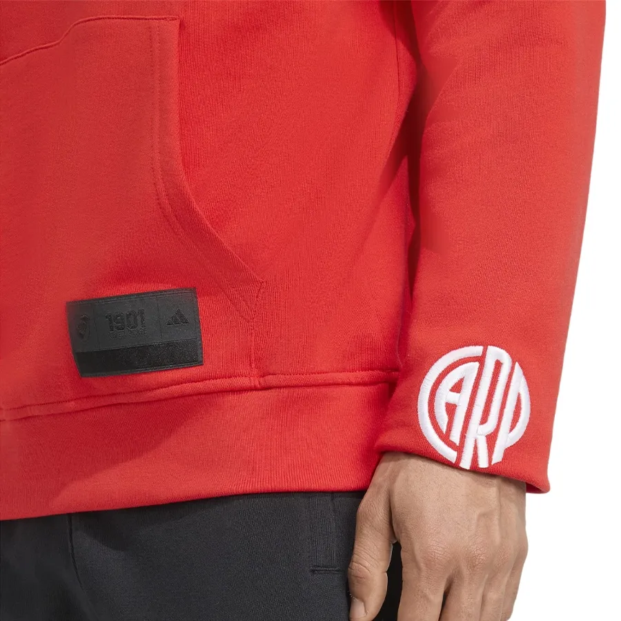 Imagen 4 de 5 de Buzo adidas River Plate US Pack-ROJO