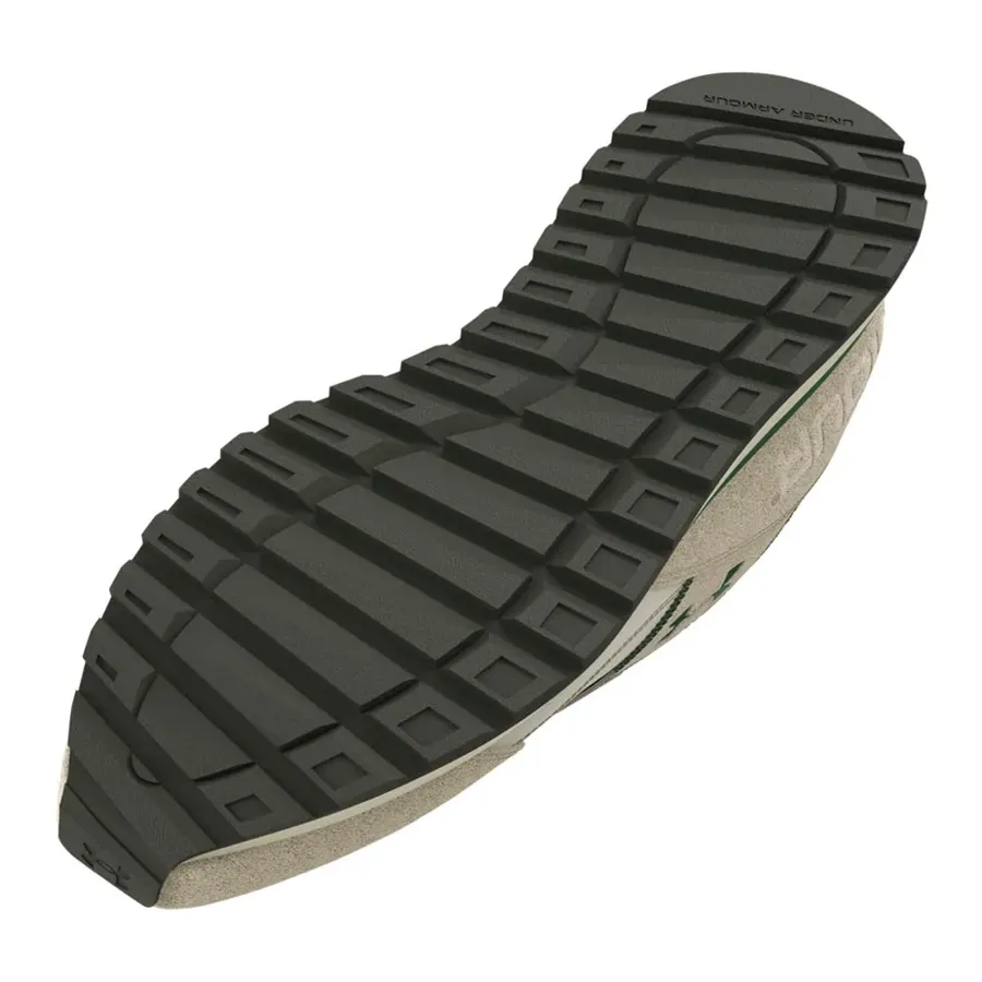 Imagen 4 de 5 de Zapatillas Under Armour Essential Runner-NATURAL/VERDE