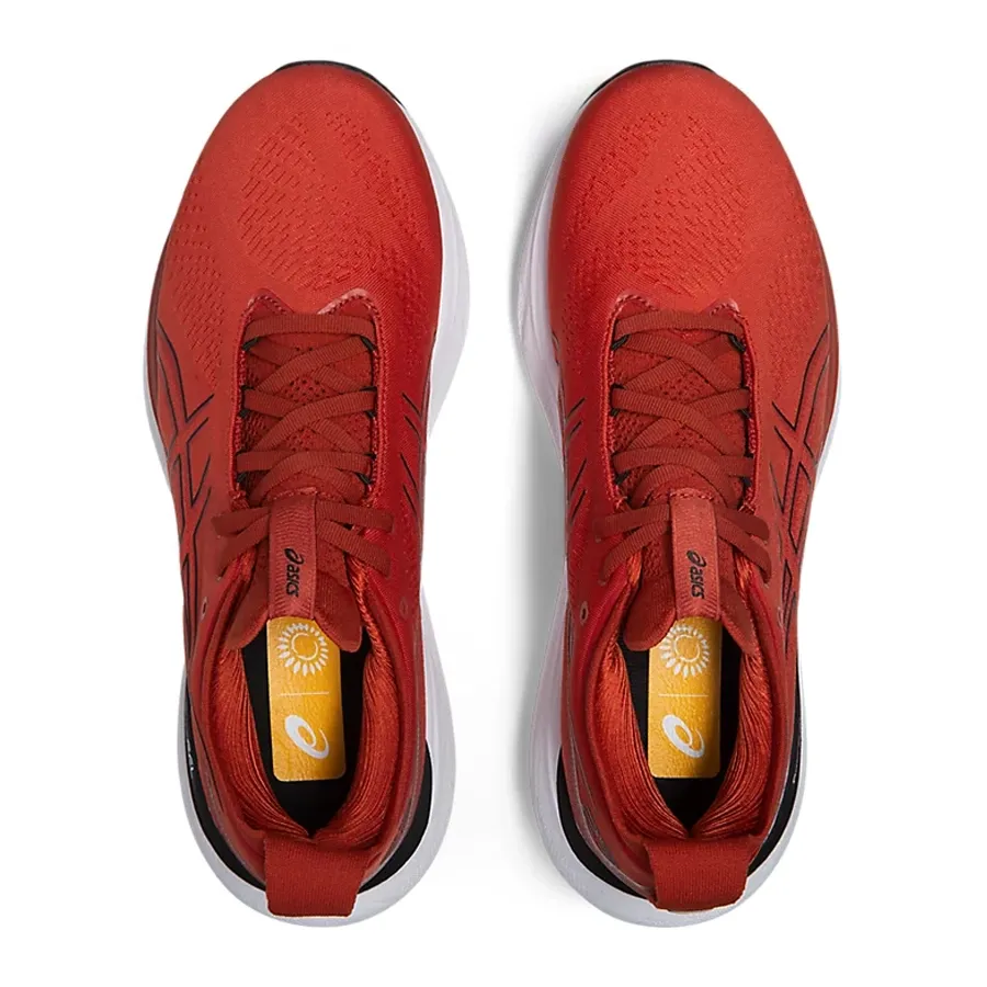 Imagen 3 de 5 de Zapatillas Asics Gel Nimbus 25-NARANJA/NEGRO