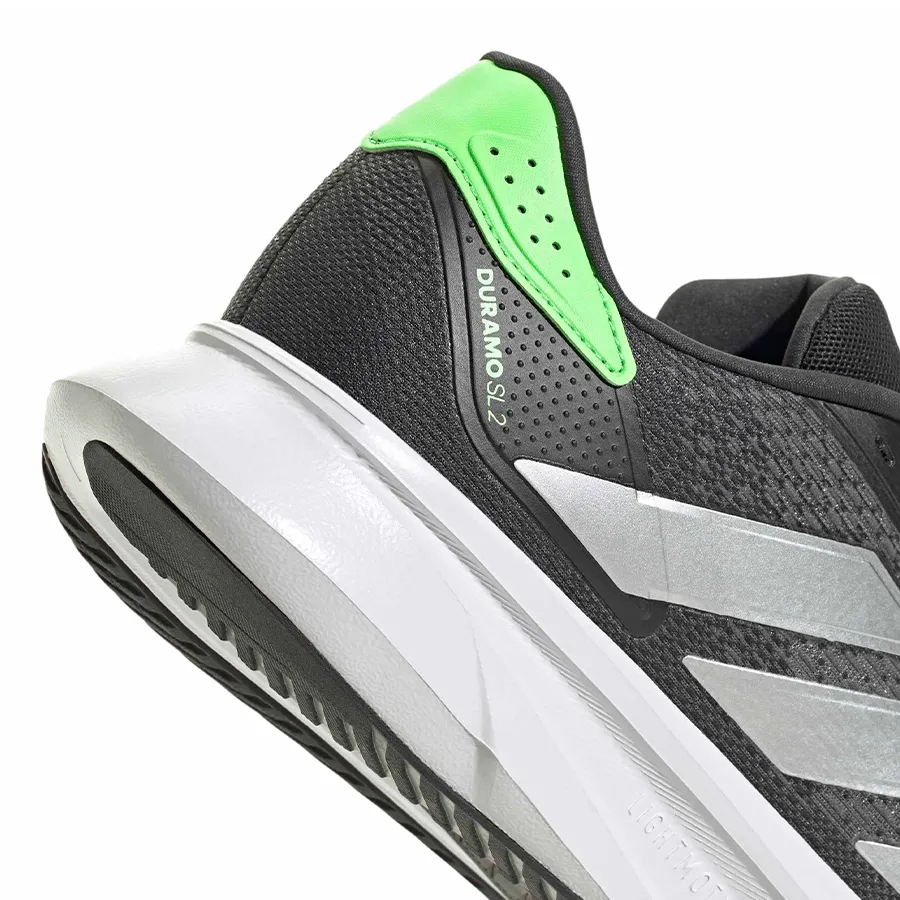 Imagen 6 de 7 de Zapatillas adidas Duramo SL 2-NEGRO/PLATA/LIMA
