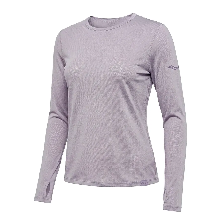 Imagen 2 de 3 de Remera Saucony Saukony Stopwatch Long Sleeve-GRIS
