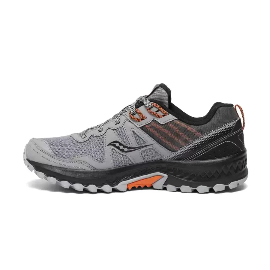 Imagen 1 de 5 de Zapatillas Saucony M Excursion Tr 14-GRIS/NEGRO/NARANJA