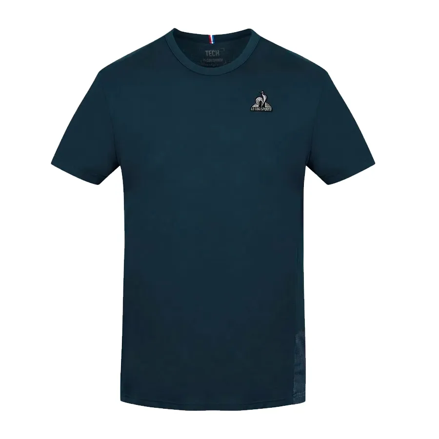 Imagen 2 de 4 de Remera Le Coq Sportif Tech Tee SS N1-AZUL MARINO