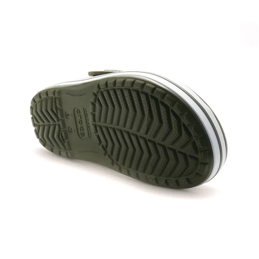 Imagen 3 de 5 de Ojotas Crocs Crocband-VERDE
