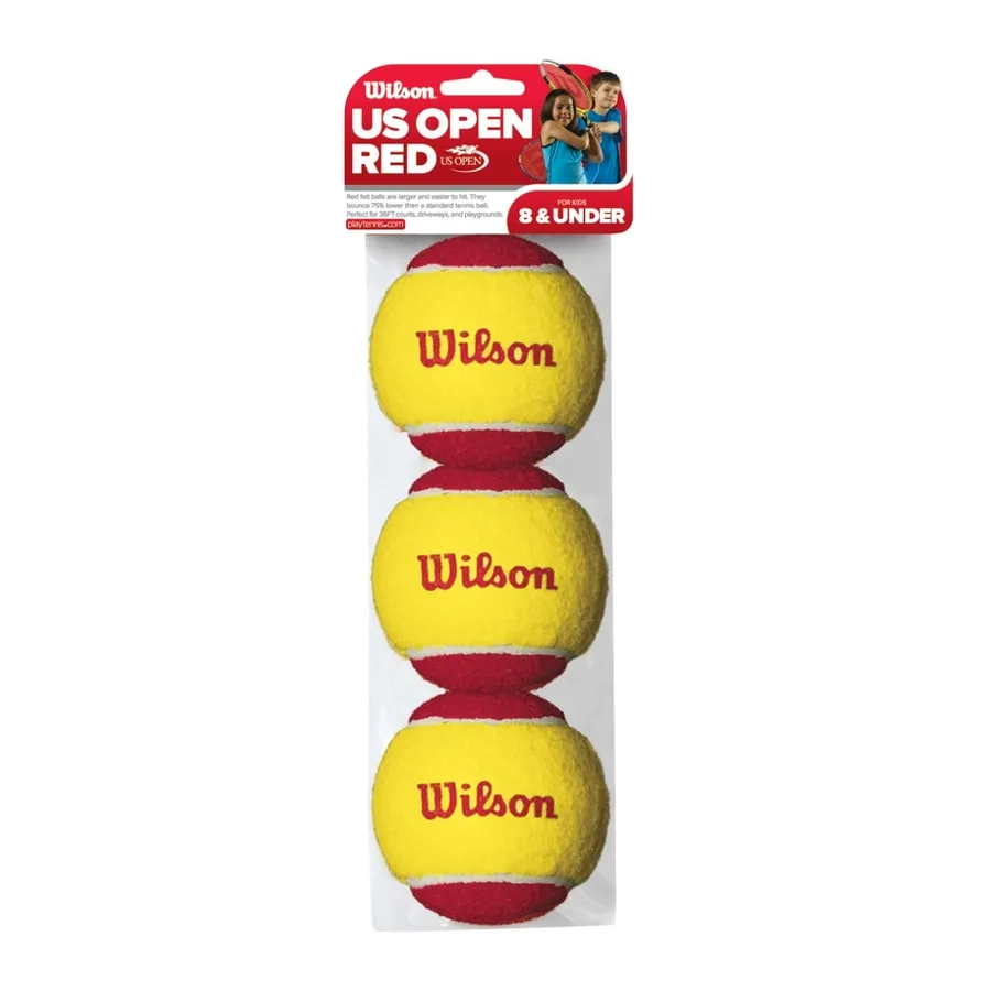 Imagen 0 de 2 de Pelota Wilson Starter Red 3 Pack-AMARILLO/ROJO