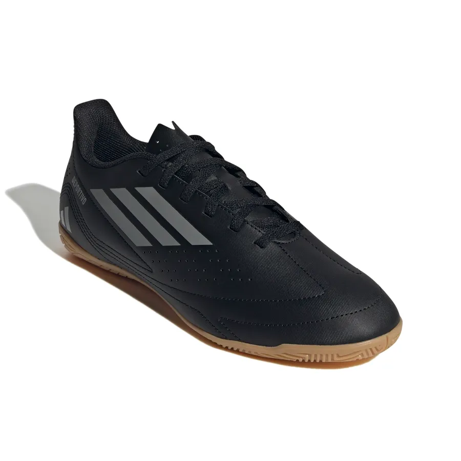 Imagen 1 de 7 de Botines adidas Deportivo III In-NEGRO/GRAFITO