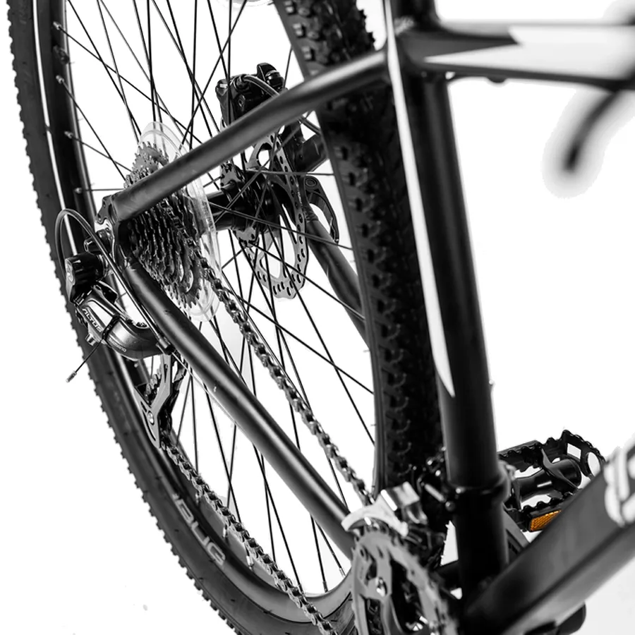 Imagen 2 de 6 de Bicicleta Bug Bikes Mountain R29 27V Matte-NEGRO/BLANCO