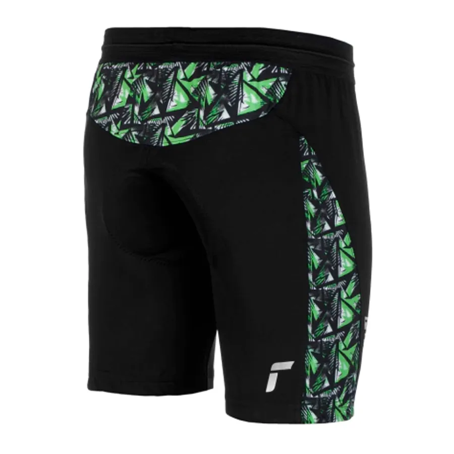 Imagen 2 de 4 de Calza Reusch -NEGRO/VERDE