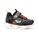zapatillas-footy-zapatilla-mini-jurassic-con-luz-led-NEGRO/GRIS/NARANJA