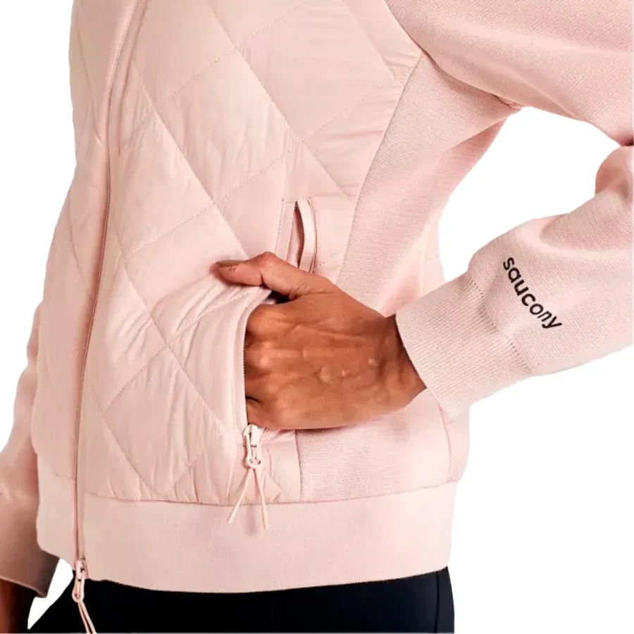 Imagen 7 de 8 de Campera Saucony Boulder Oysterpuff-ROSA