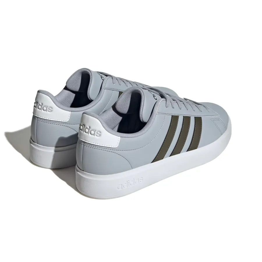 Imagen 4 de 9 de Zapatillas adidas Grand Court 2.0-GRIS/NEGRO/BLANCO