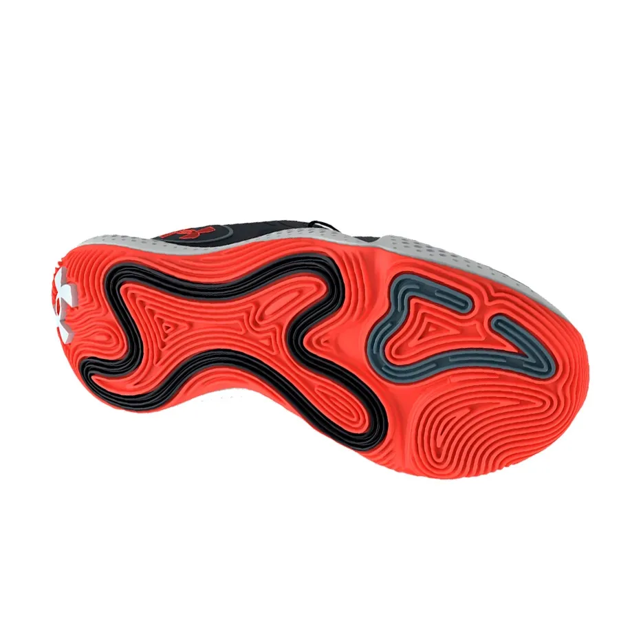 Imagen 4 de 5 de Zapatillas Under Armour Spawn 5-NEGRO/NARANJA