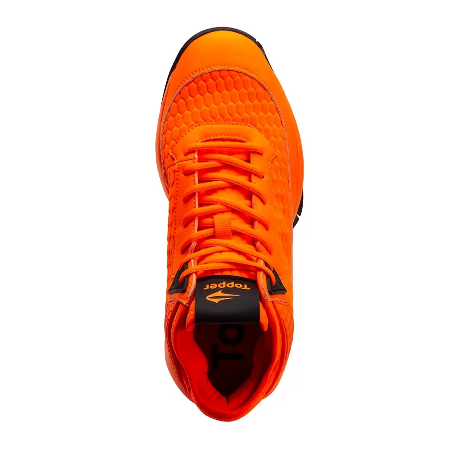 Imagen 4 de 6 de Zapatillas Topper Block-NARANJA/NEGRO
