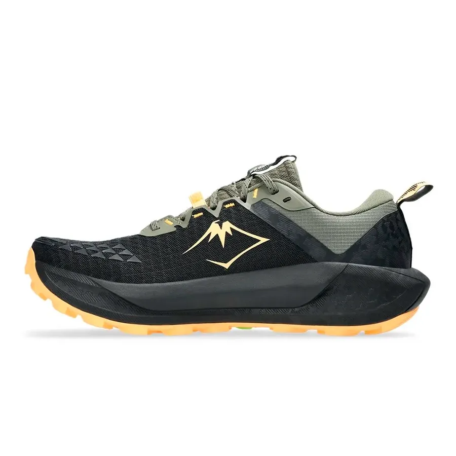 Imagen 2 de 6 de Zapatillas Asics Gel-Trabuco 13-NEGRO/VERDE OLIVA