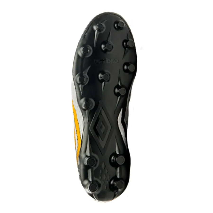 Imagen 4 de 7 de Botines Umbro Warskin-BLANCO/NEGRO/AMARILLO