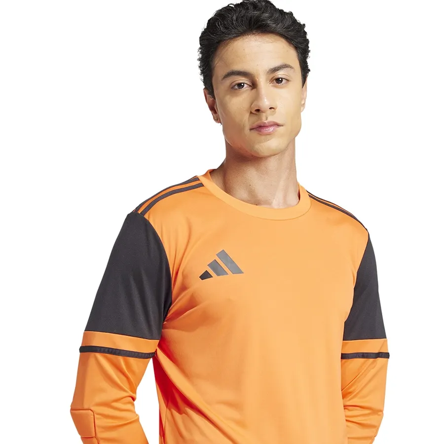 Imagen 2 de 5 de Camiseta adidas de manga larga de arquero Squadra 25-NARANJA/NEGRO