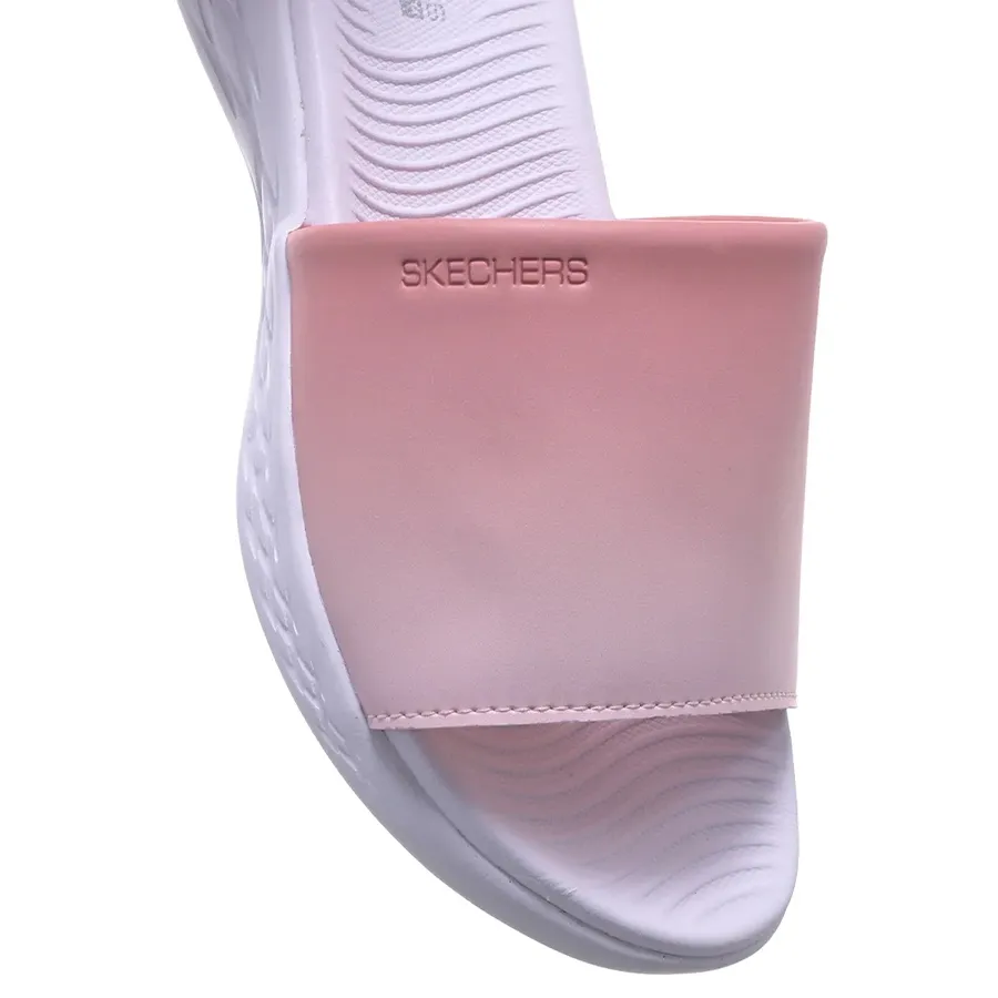 Imagen 4 de 6 de Ojotas Skechers Br On The GO 600-SALMON/BLANCO