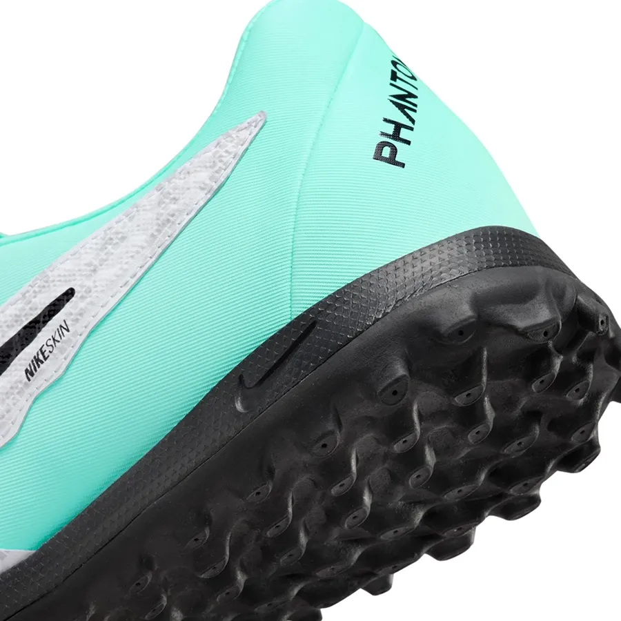 Imagen 6 de 7 de Botines Nike Phantom Gx Academy Tf-BLANCO/AQUA/NEGRO