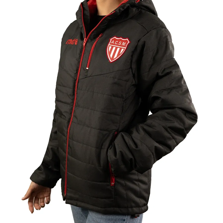 Imagen 1 de 5 de Campera Mitre Abrigo San Martín-NEGRO/ROJO