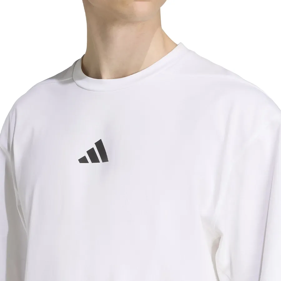 Imagen 4 de 6 de Remera adidas Power Oversize Tee-BLANCO