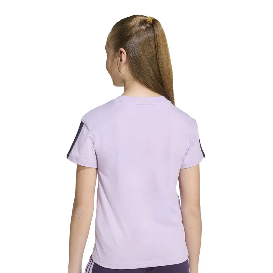 Imagen 1 de 4 de Remera adidas JG 3S TEE 160-LILA
