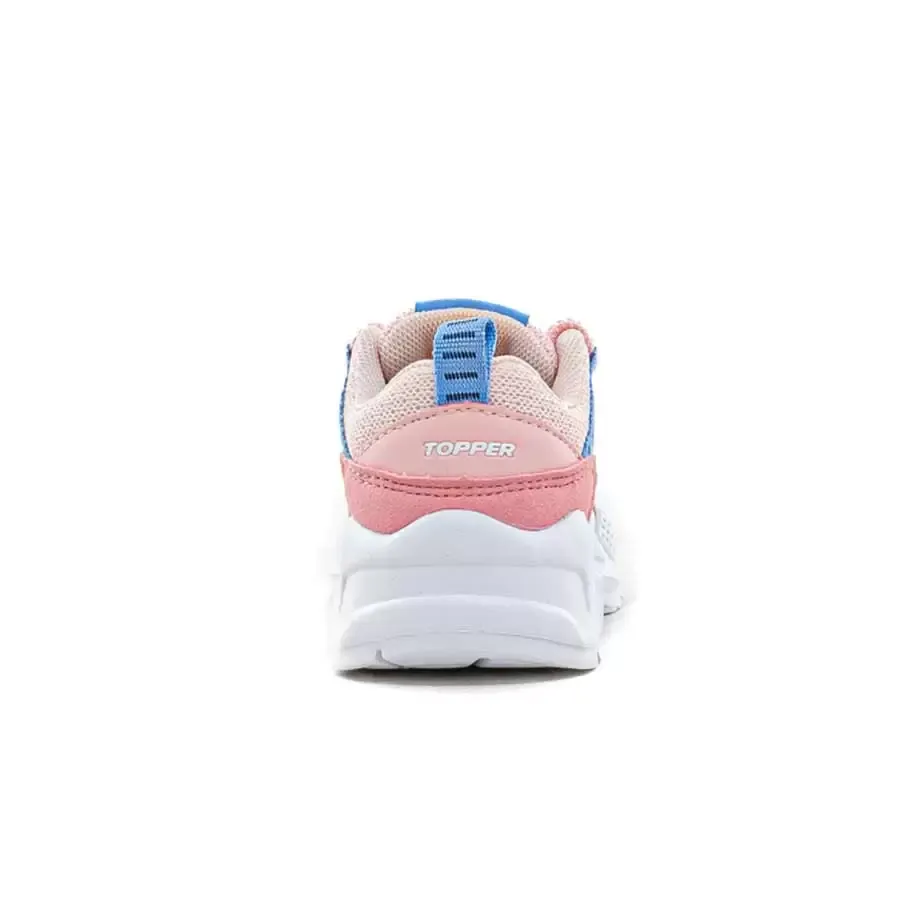 Imagen 2 de 4 de Zapatillas Topper Chalpa Bebe-ROSA/AZUL